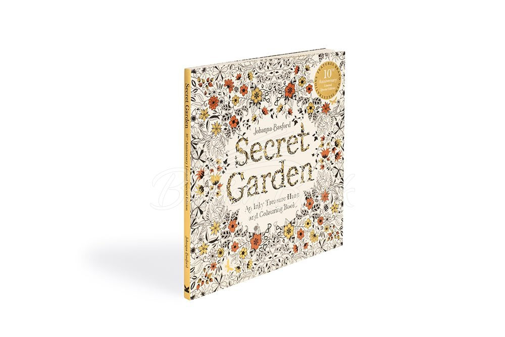 Книга Secret Garden: An Inky Treasure Hunt and Colouring Book (10th Anniversary Limited Special Edition) зображення 1