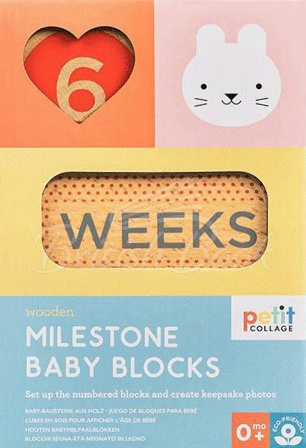 Игрушка Wooden Milestone Baby Blocks изображение