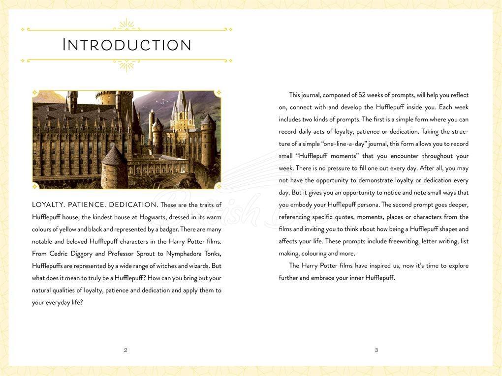 Щоденник Harry Potter: Loyalty: A Guided Journal to Embrace Your Inner Hufflepuff зображення 2