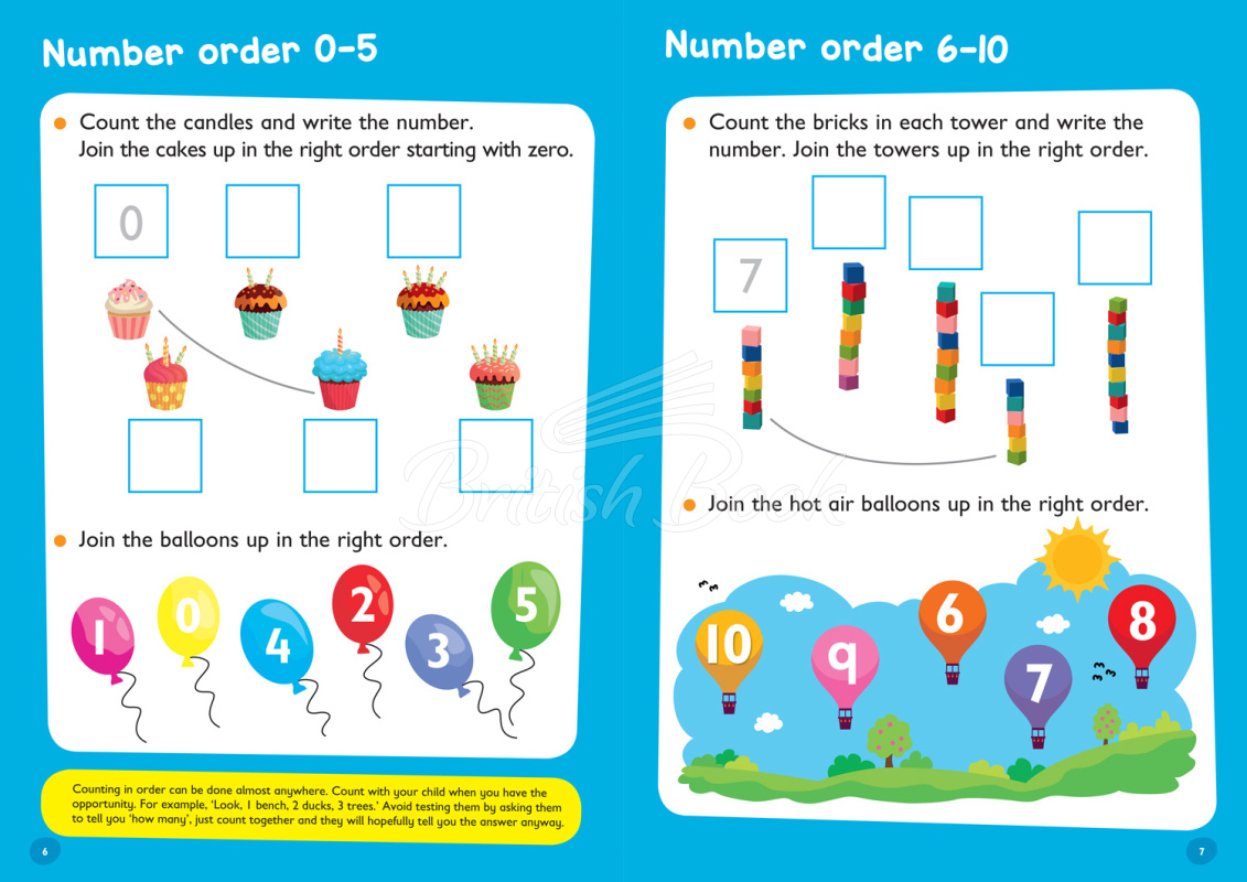 Книга Collins Easy Learning Preschool: Numbers Workbook (Ages 3-5) зображення 2
