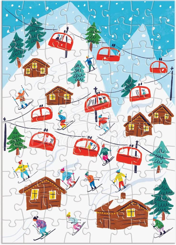Пазл Louise Cunningham Merry and Bright 12 Days of Christmas Advent Puzzle Calendar зображення 11