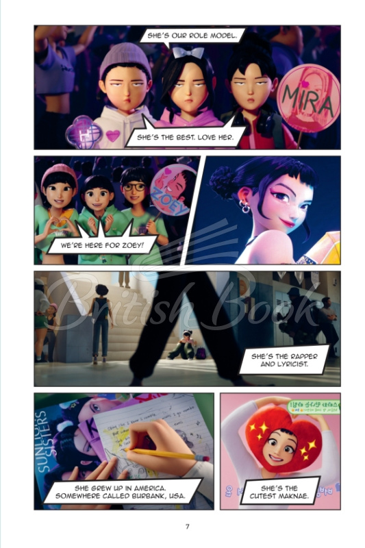 Книга KPop Demon Hunters: The Movie in Comics изображение 7