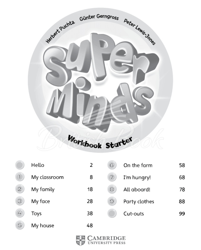 Рабочая тетрадь Super Minds Starter Workbook изображение 1