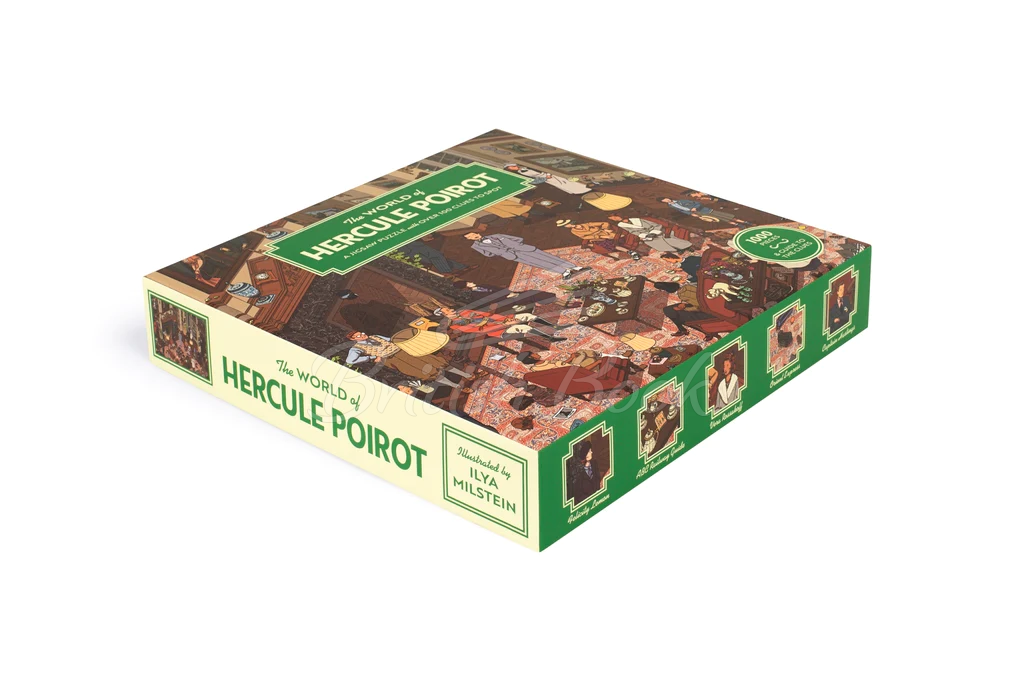 Пазл The World of Hercule Poirot: A Jigsaw Puzzle изображение 3