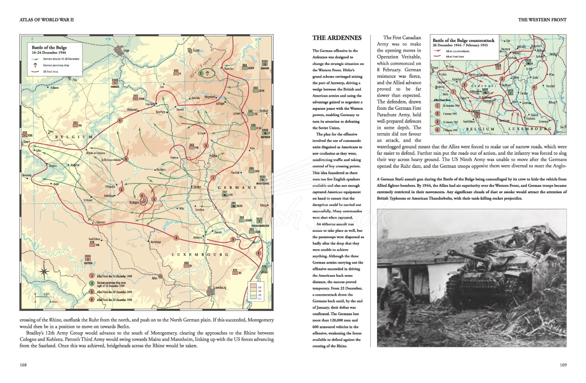 Книга World War II Illustrated Atlas зображення 4