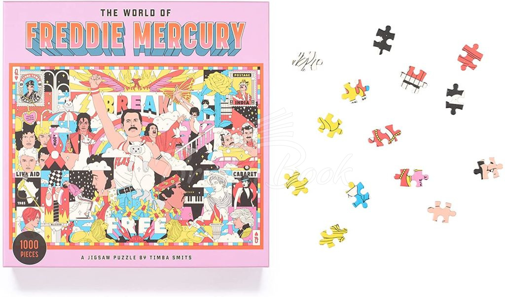 Пазл The World of Freddie Mercury: A Jigsaw Puzzle изображение 4