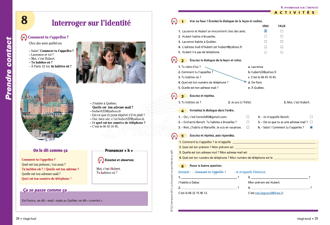Книга Communication Progressive du Français 3e Édition Débutant Сomplet зображення 13