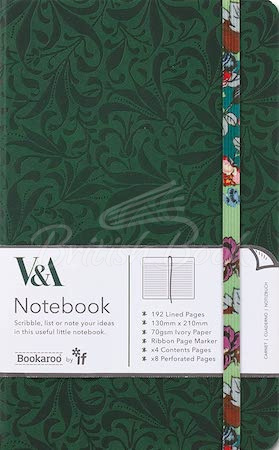 Блокнот V&A Bookaroo Journal A5 Sundour Pheasant изображение