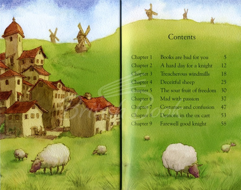 Книга Usborne Young Reading Level 3 Don Quixote зображення 4
