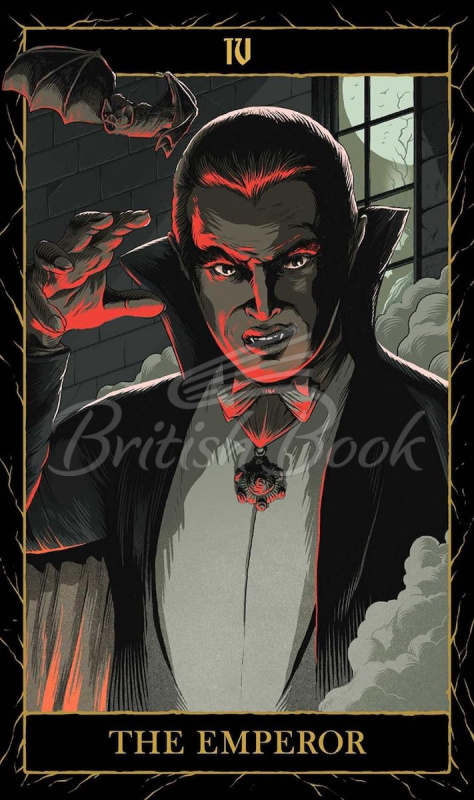 Карты таро Universal Monsters Tarot Deck and Guidebook изображение 3