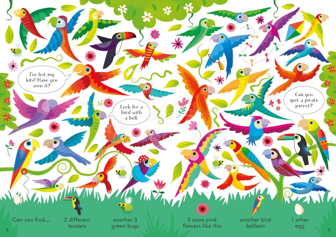 Книга Look and Find Puzzles: Animals зображення 2