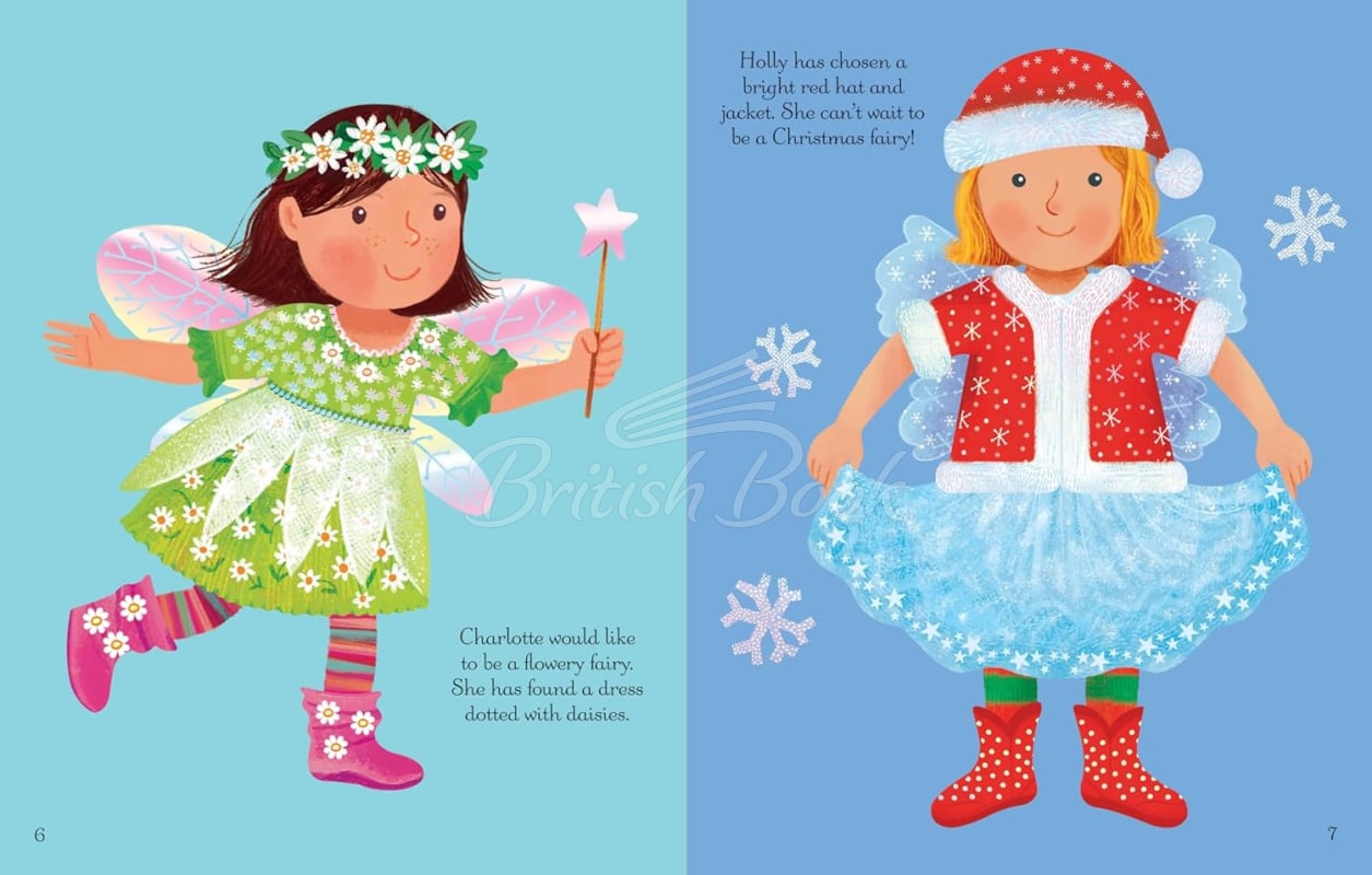 Книга Sticker Dressing Up: Fairies зображення 6