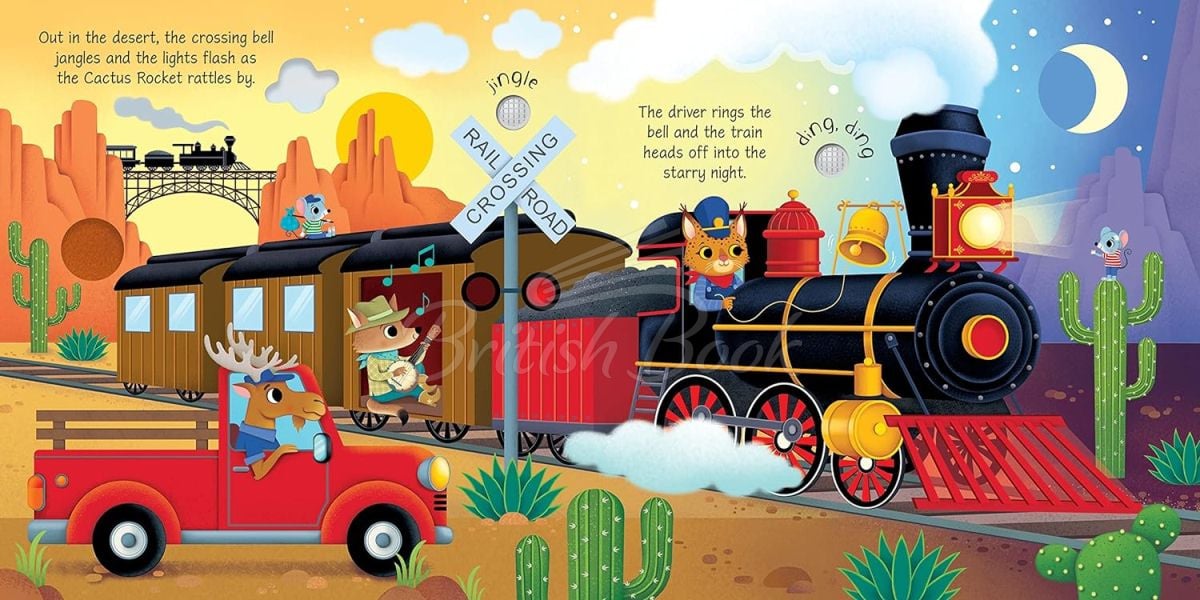 Книга Trains Sound Book изображение 3