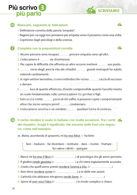 Підручник Più scrivo più parlo 3 зображення 10