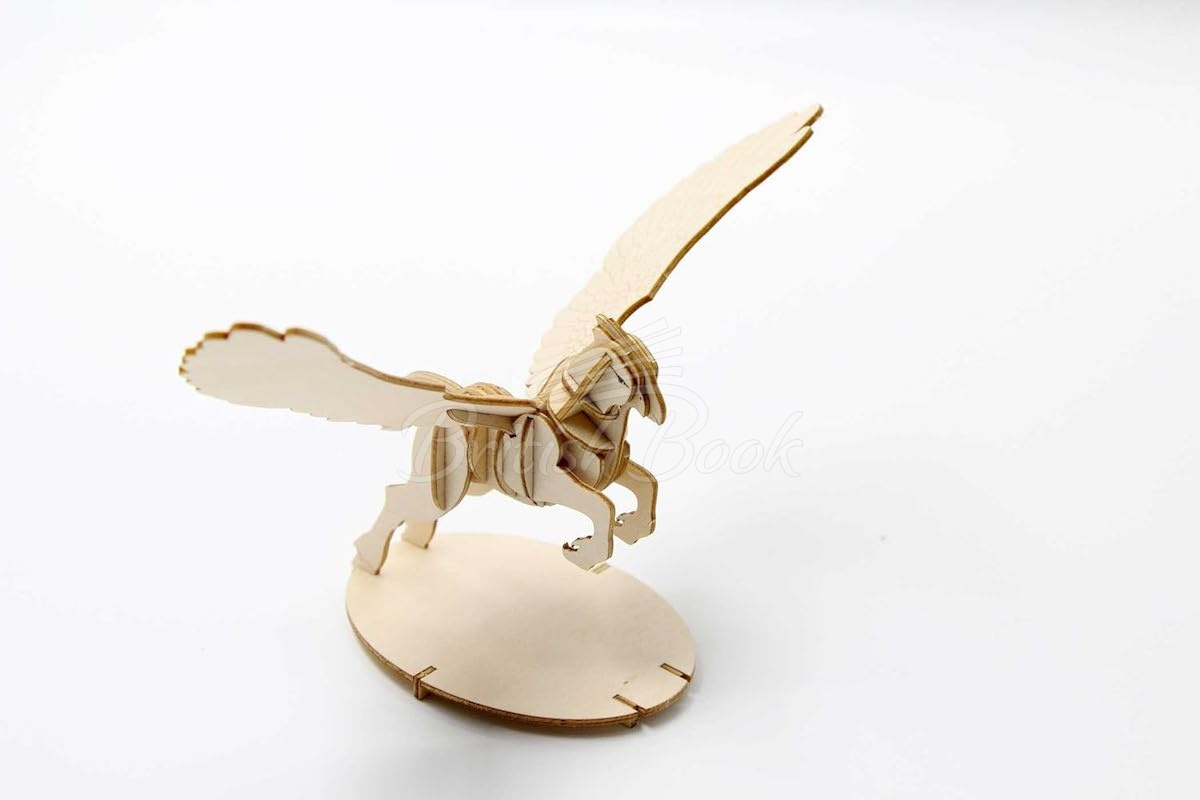 Збірна модель IncrediBuilds: Harry Potter: Buckbeak 3D Wood Model зображення 3