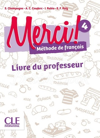 Книга для вчителя Merci! 4 Livre du professeur зображення
