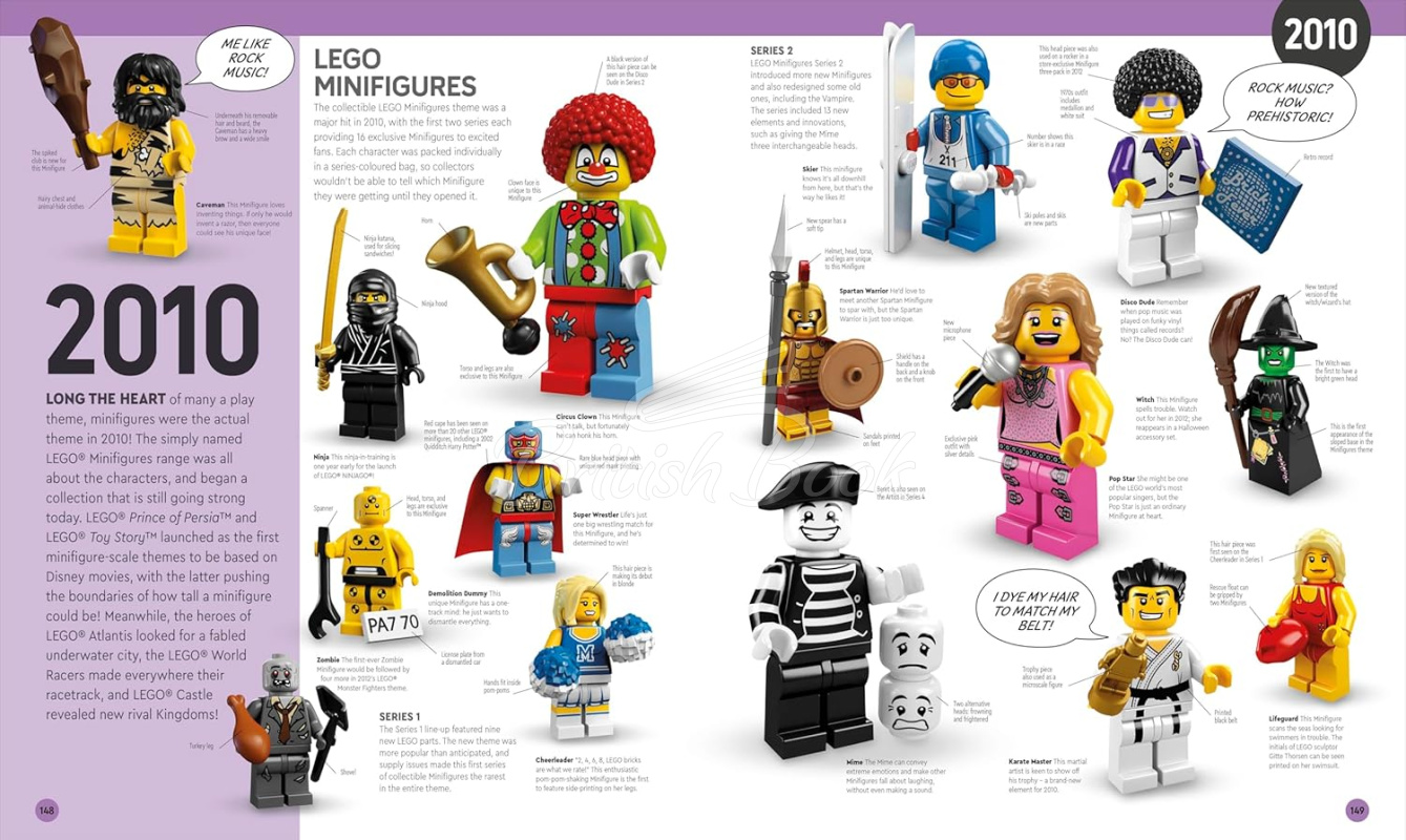 Книга LEGO Minifigure: A Visual History зображення 4