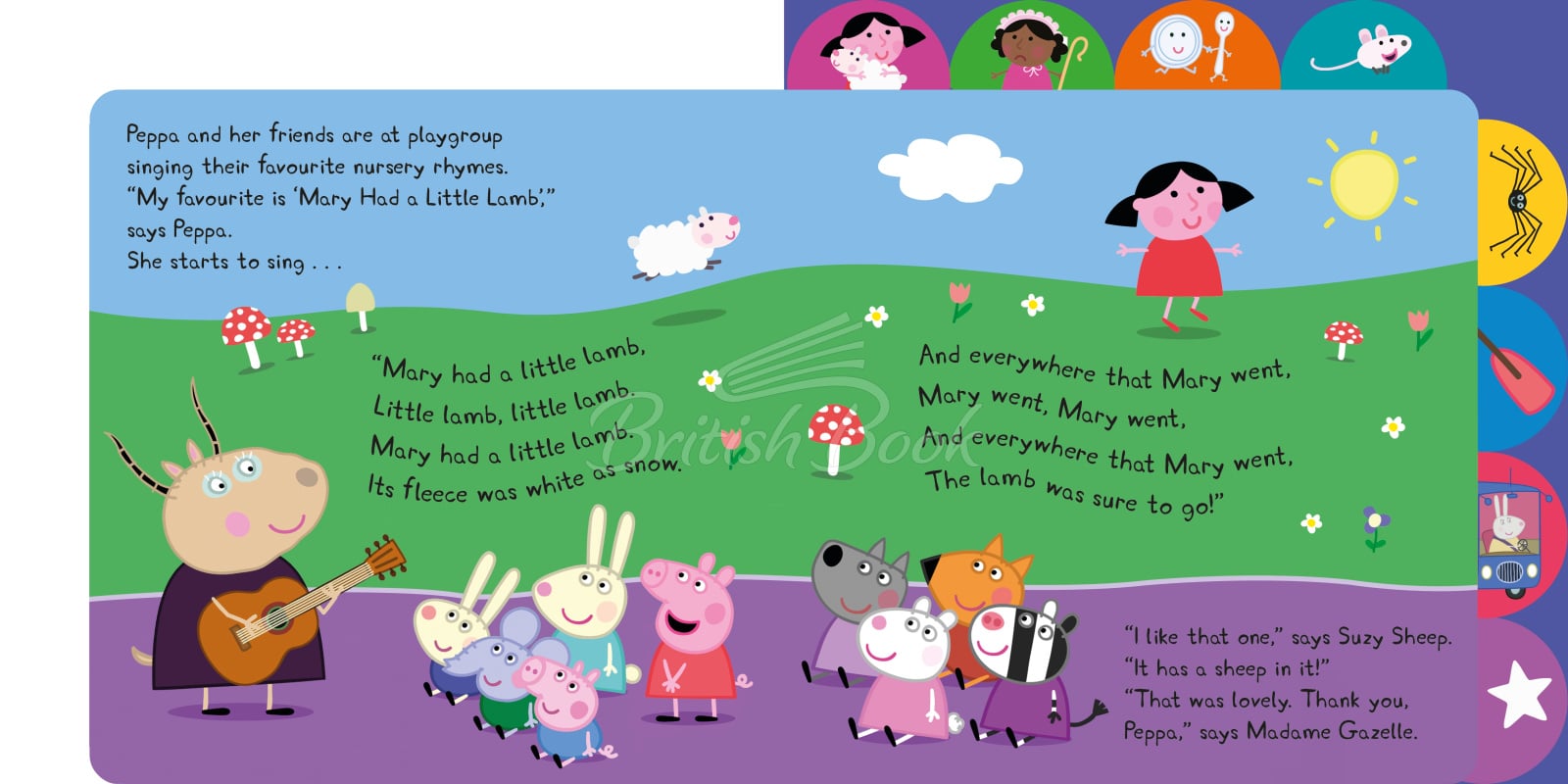 Книга Peppa Pig: Peppa's Favourite Nursery Rhymes изображение 4