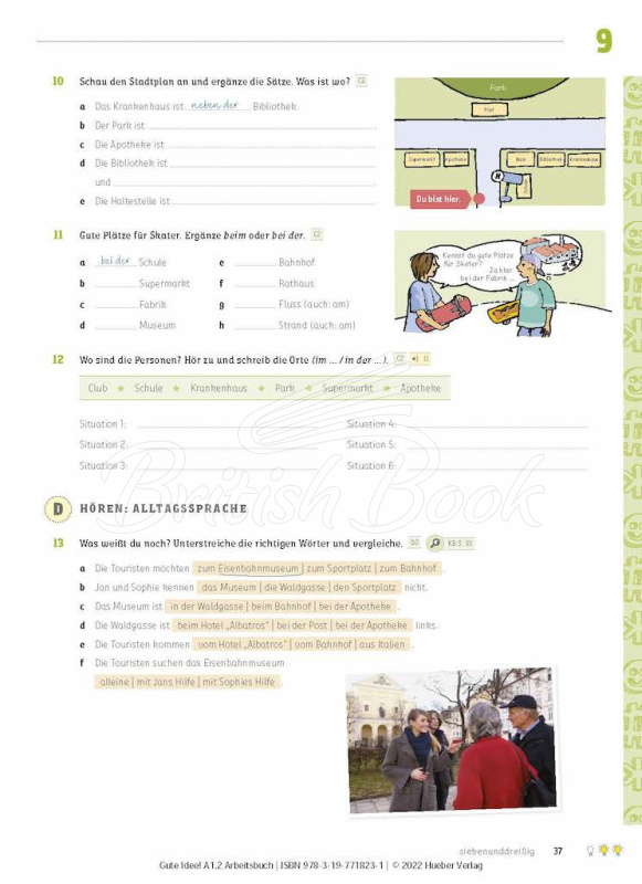Рабочая тетрадь Gute Idee! A1.2 Arbeitsbuch mit interaktive Version изображение 5