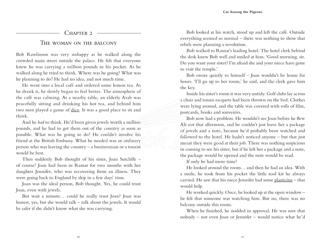 Книга Collins English Readers Level 5 Cat Among the Pigeons зображення 1