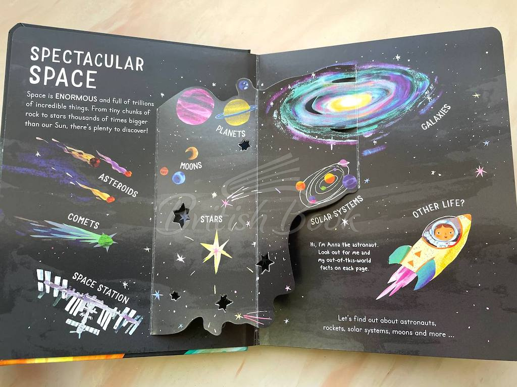 Книга Curious Kids: Stars and Space изображение 2
