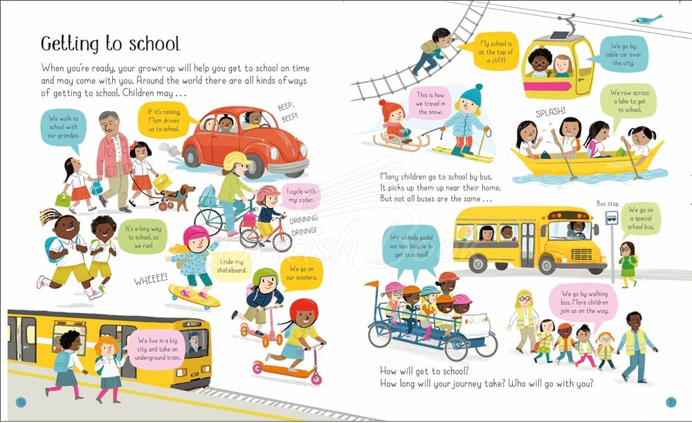Книга All About Starting School зображення 4