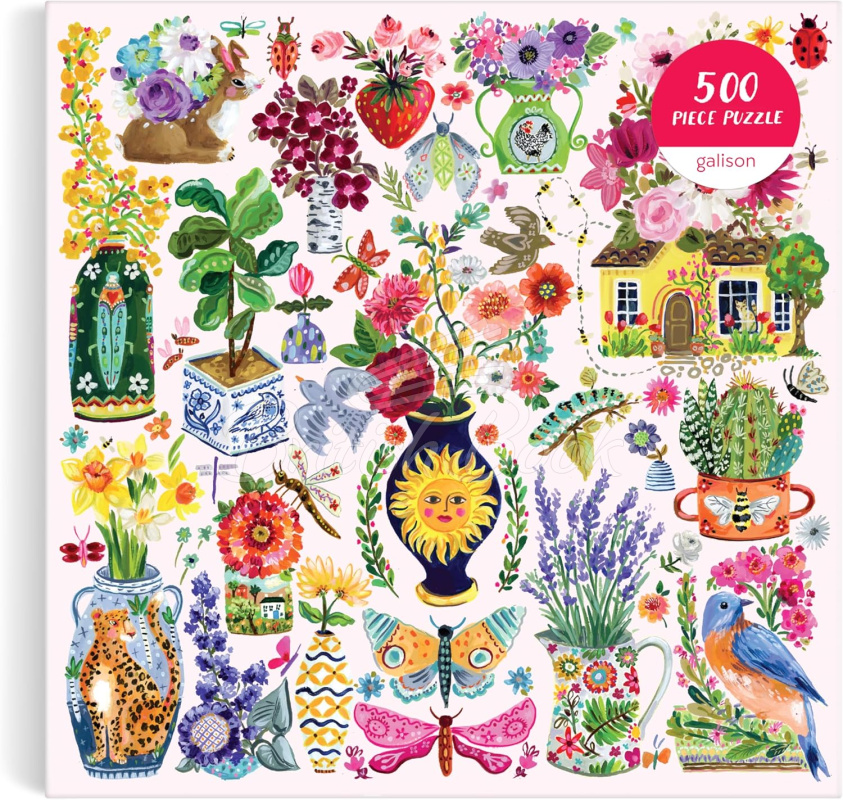 Пазл Buzzy Bouquets 500 Piece Puzzle зображення 1