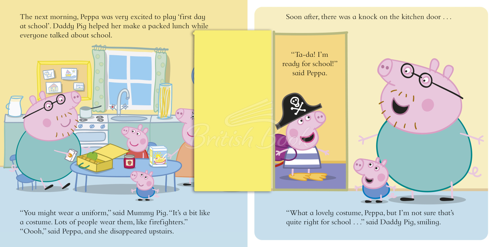Книга Peppa Pig: Peppa's First Day at School (A Lift-the-Flap Pucture Book) изображение 4