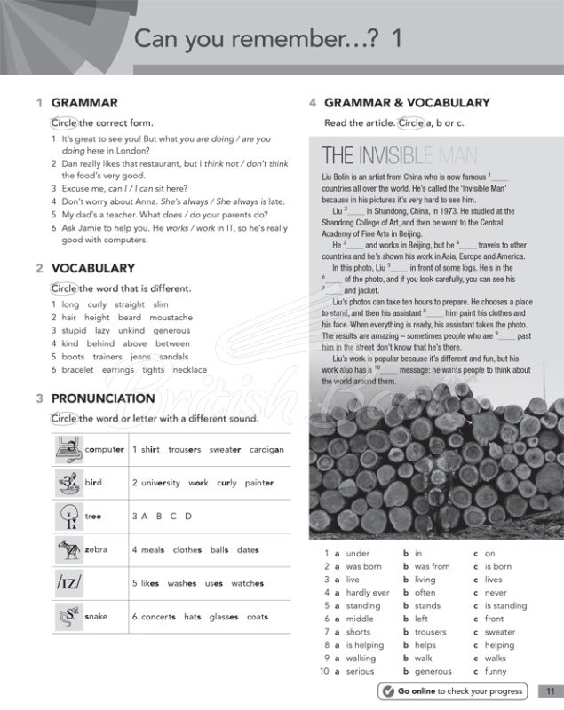 Робочий зошит English File Fourth Edition Pre-Intermediate Workbook with key зображення 8
