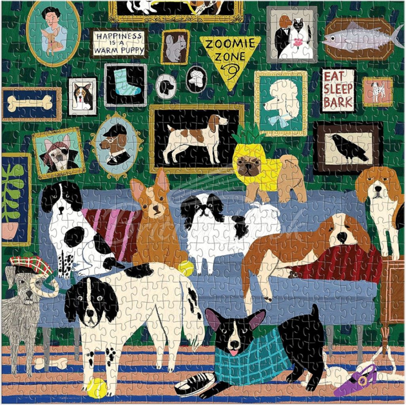 Пазл Lounge Dogs 500 Piece Puzzle изображение 2