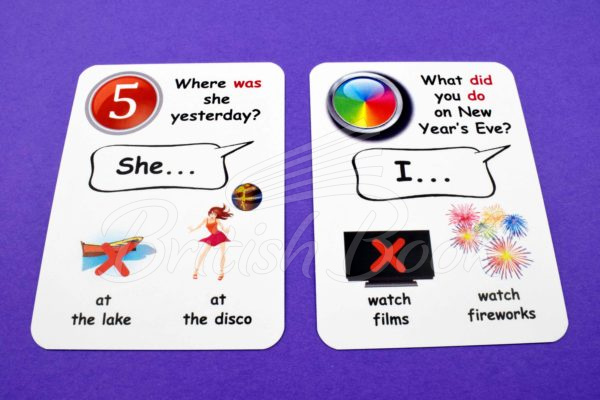 Карточки Fun Card English: Past Simple изображение 2