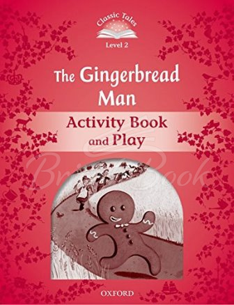 Робочий зошит Classic Tales Level 2 The Gingerbread Man Activity Book and Play зображення