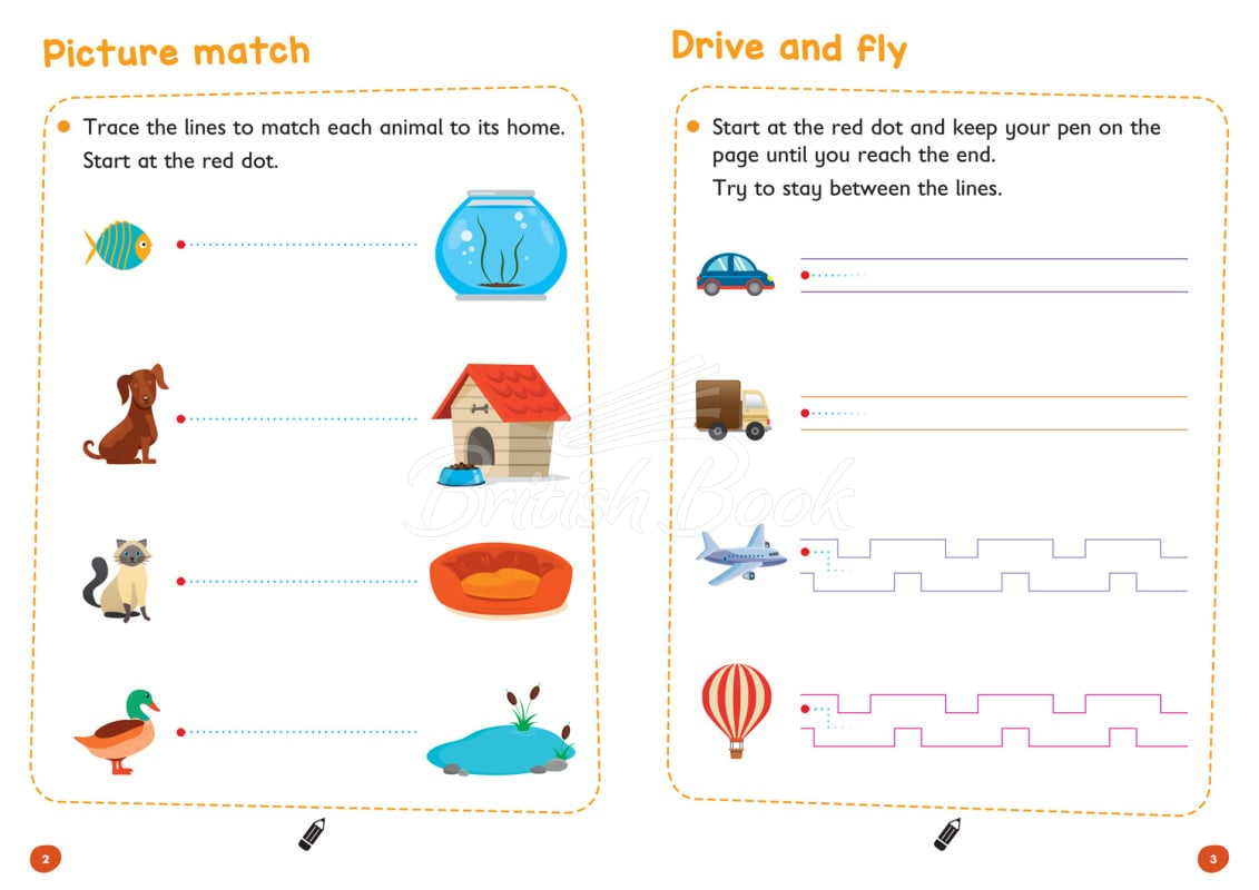Книга Collins Easy Learning Preschool: Pen Control Wipe Clean Activity Book зображення 1