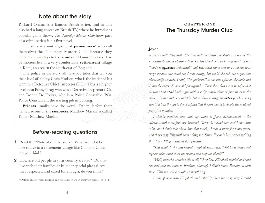 Книга Penguin Readers Level 6 The Thursday Murder Club зображення 2