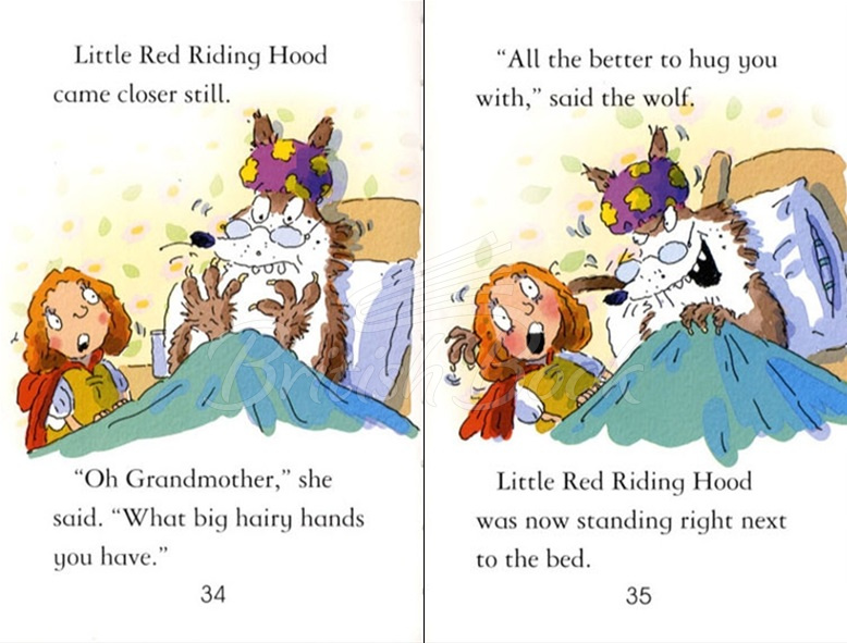 Книга Usborne First Reading Level 4 Little Red Riding Hood зображення 1