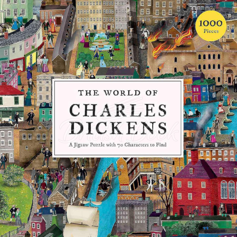 Пазл The World of Charles Dickens: A Jigsaw Puzzle изображение