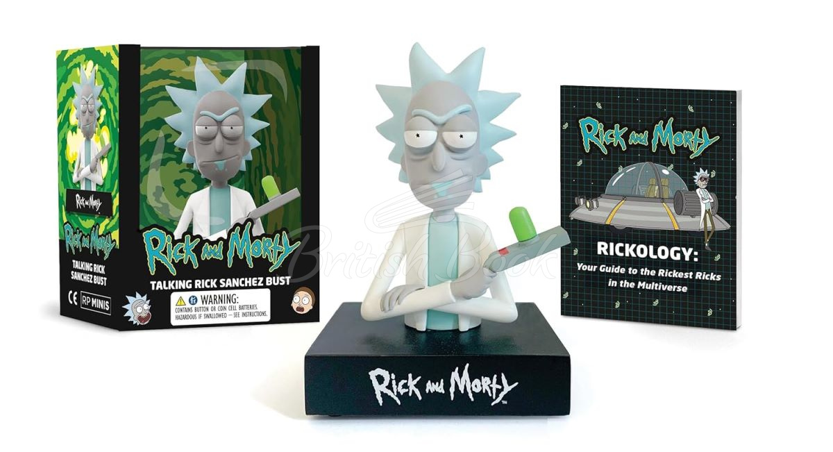Мини-модель Rick and Morty: Talking Rick Sanchez Bust изображение