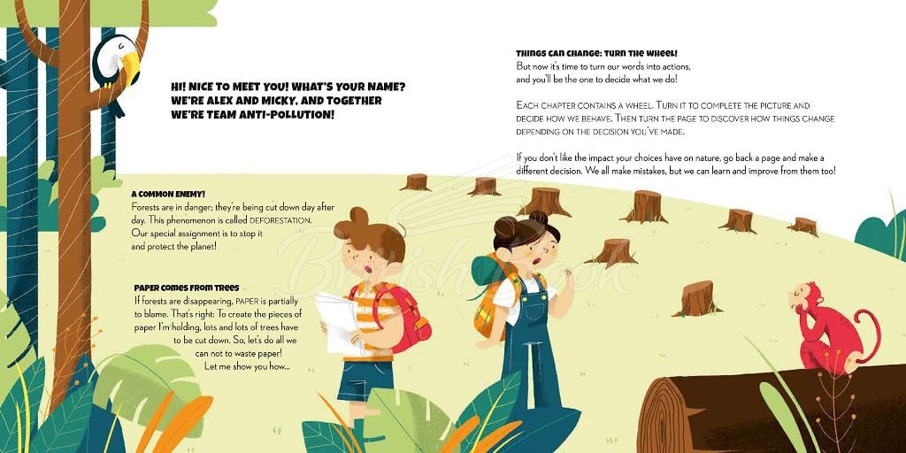 Книга Save the Planet! Paper зображення 4