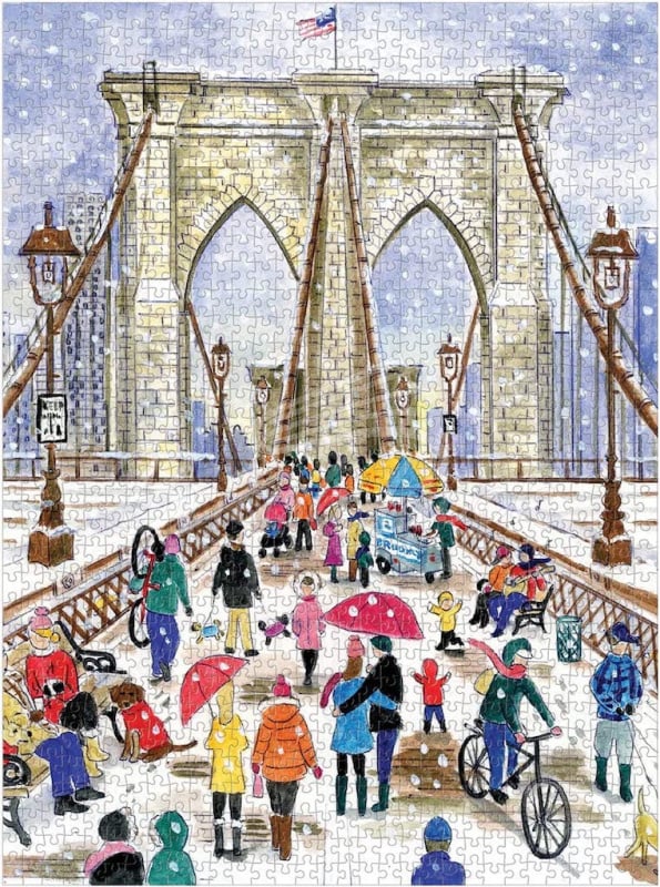 Пазл Michael Storrings Brooklyn Bridge 1000 Piece Puzzle изображение 2