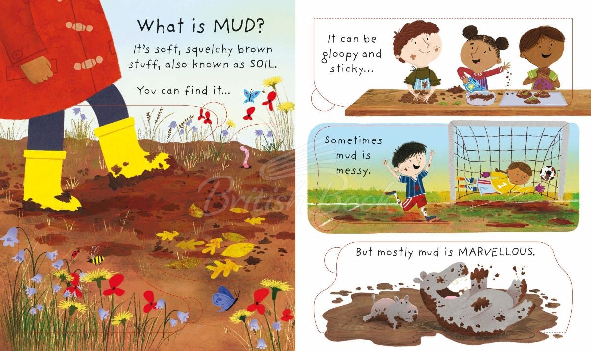 Книга Lift-the-Flap Very First Questions and Answers: What is Mud? зображення 1