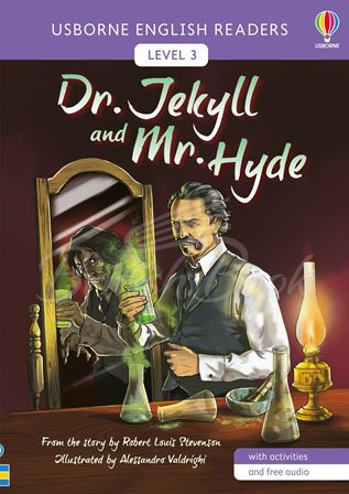 Книга Usborne English Readers Level 3 Dr. Jekyll and Mr. Hyde зображення