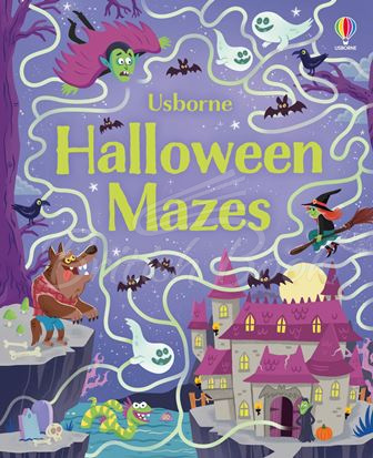 Книга Halloween Mazes зображення