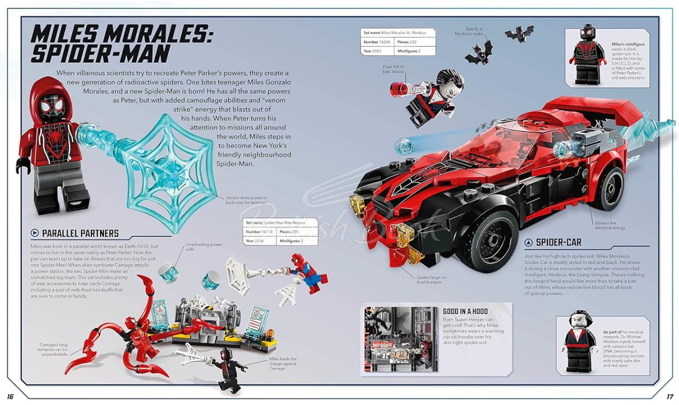 Книга LEGO Marvel Visual Dictionary зображення 1