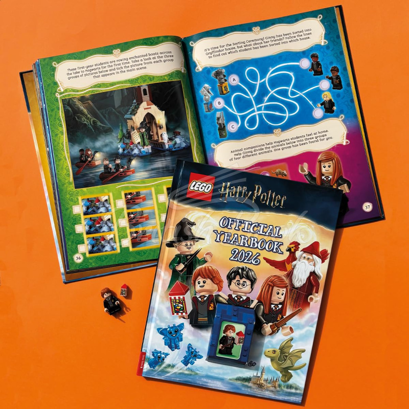 Книга LEGO Harry Potter: Official Yearbook 2026 зображення 7