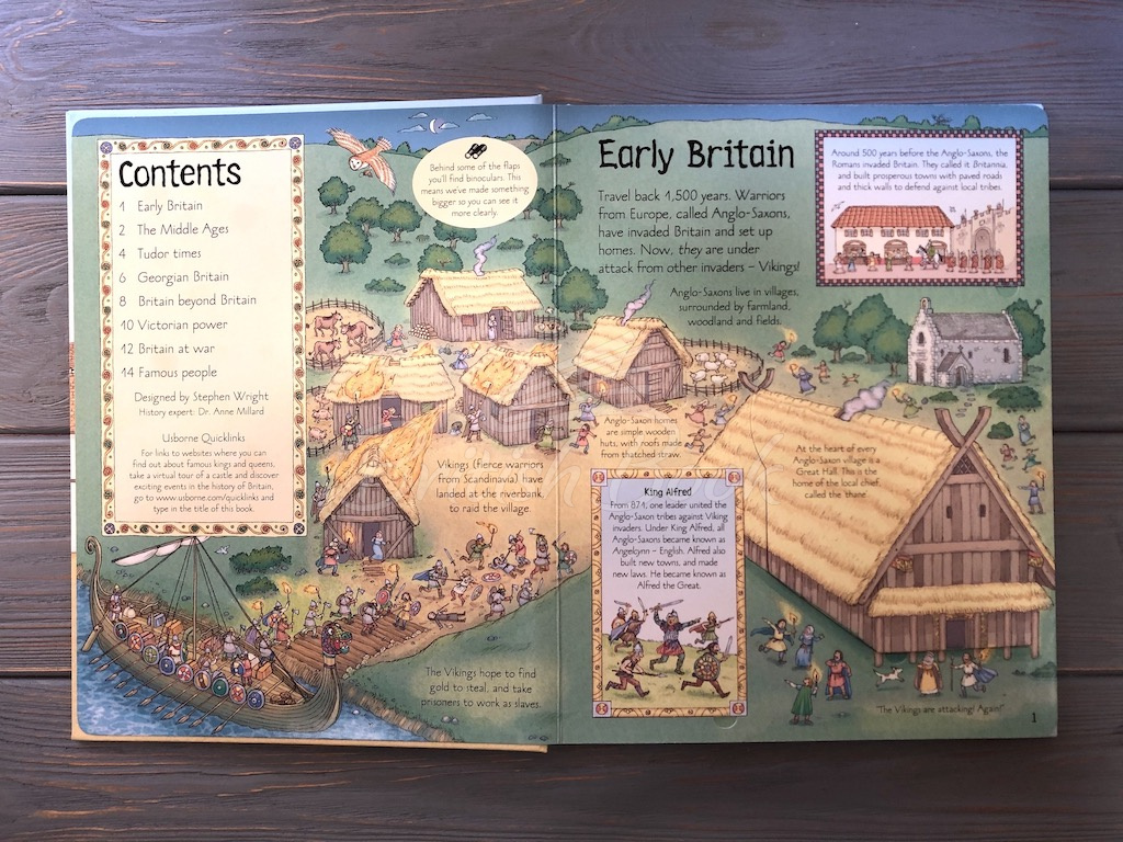 Книга See inside the History of Britain зображення 2