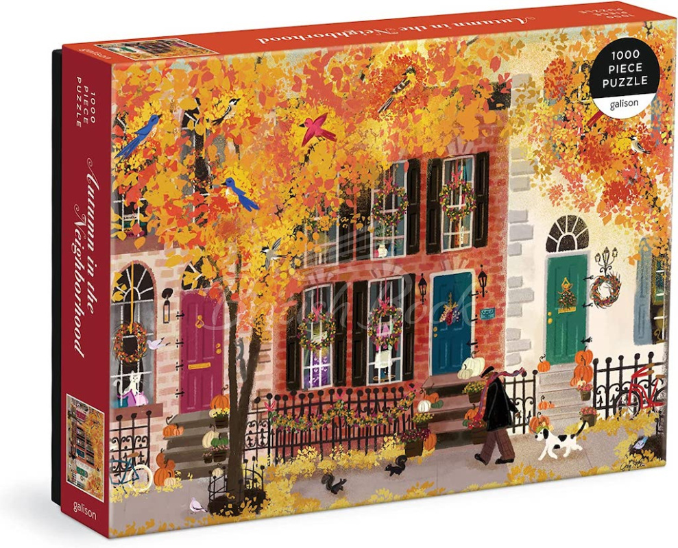 Пазл Autumn in the Neighborhood 1000 Piece Puzzle изображение 1