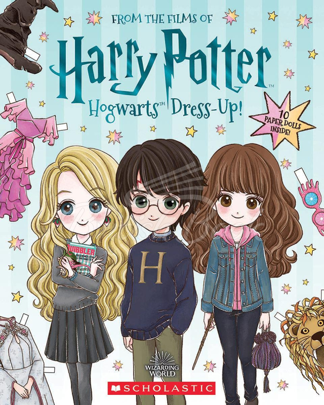 Книга Harry Potter: Hogwarts Dress-Up! изображение