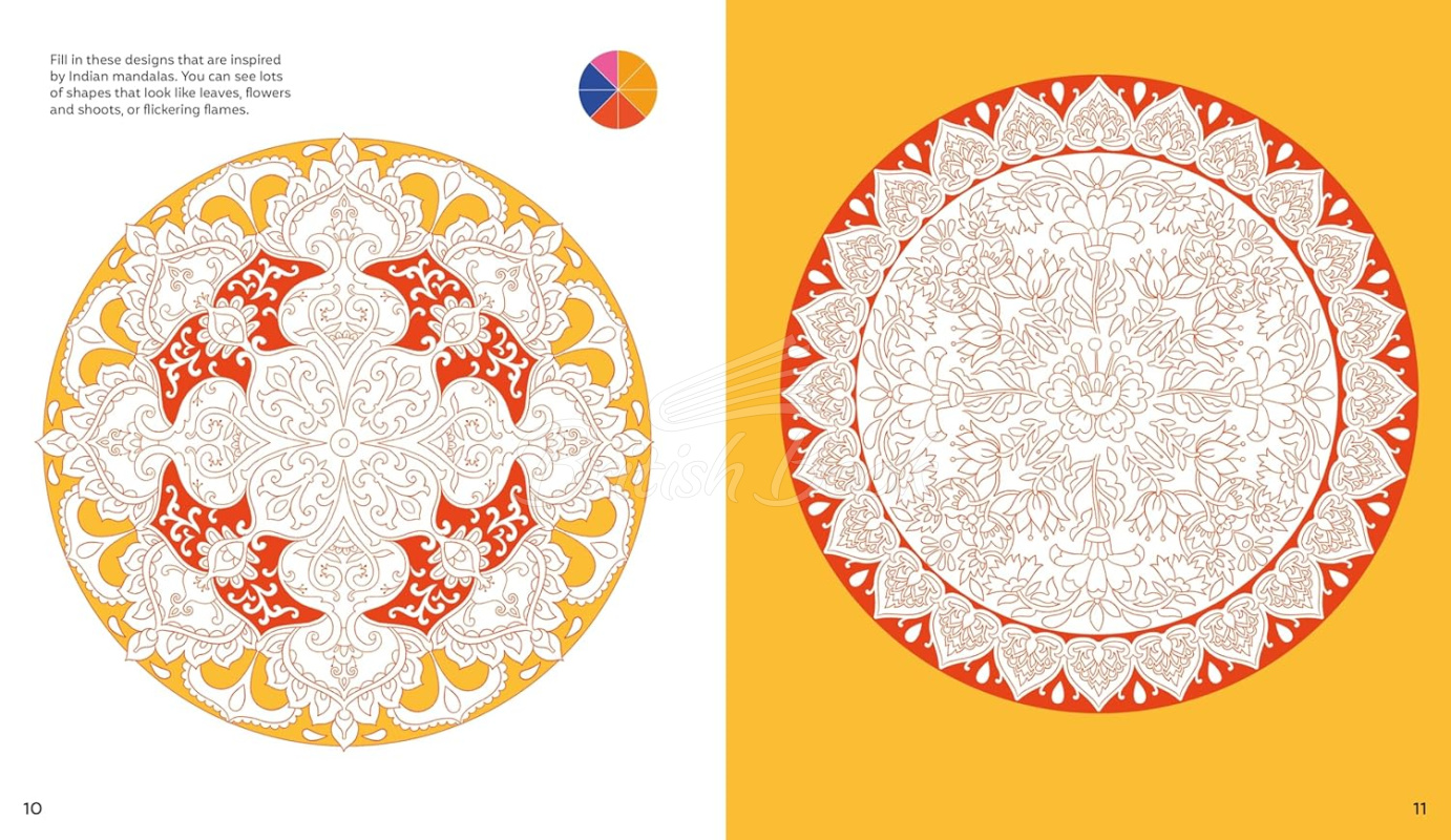 Книга Mandalas to Draw and Colour зображення 1