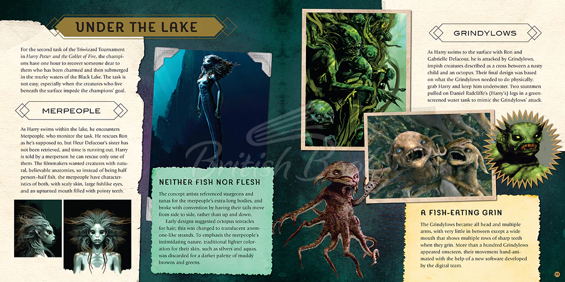 Книга Harry Potter — Magical Creatures: A Movie Scrapbook изображение 3