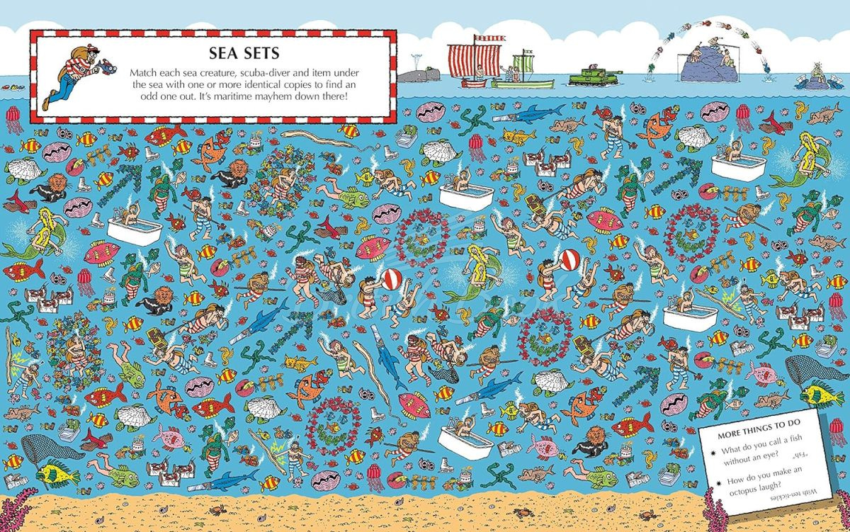 Книга Where's Wally? At Sea Activity Book	 зображення 2
